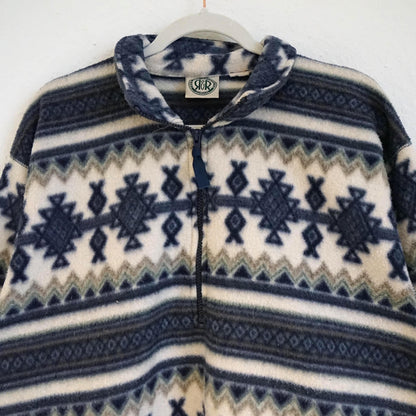 Vintage 90s Fleece Pullover size L