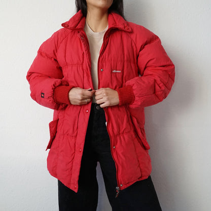 Vintage Ellesse Down Jacket Size M 70s