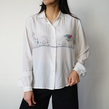 Vintage 90s Blouse size M