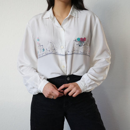 Vintage 90s Blouse size M