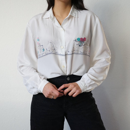Vintage 90s Blouse size M