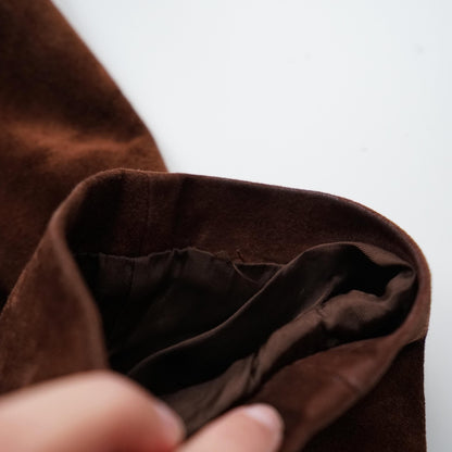 Vintage 70s suede coat size L