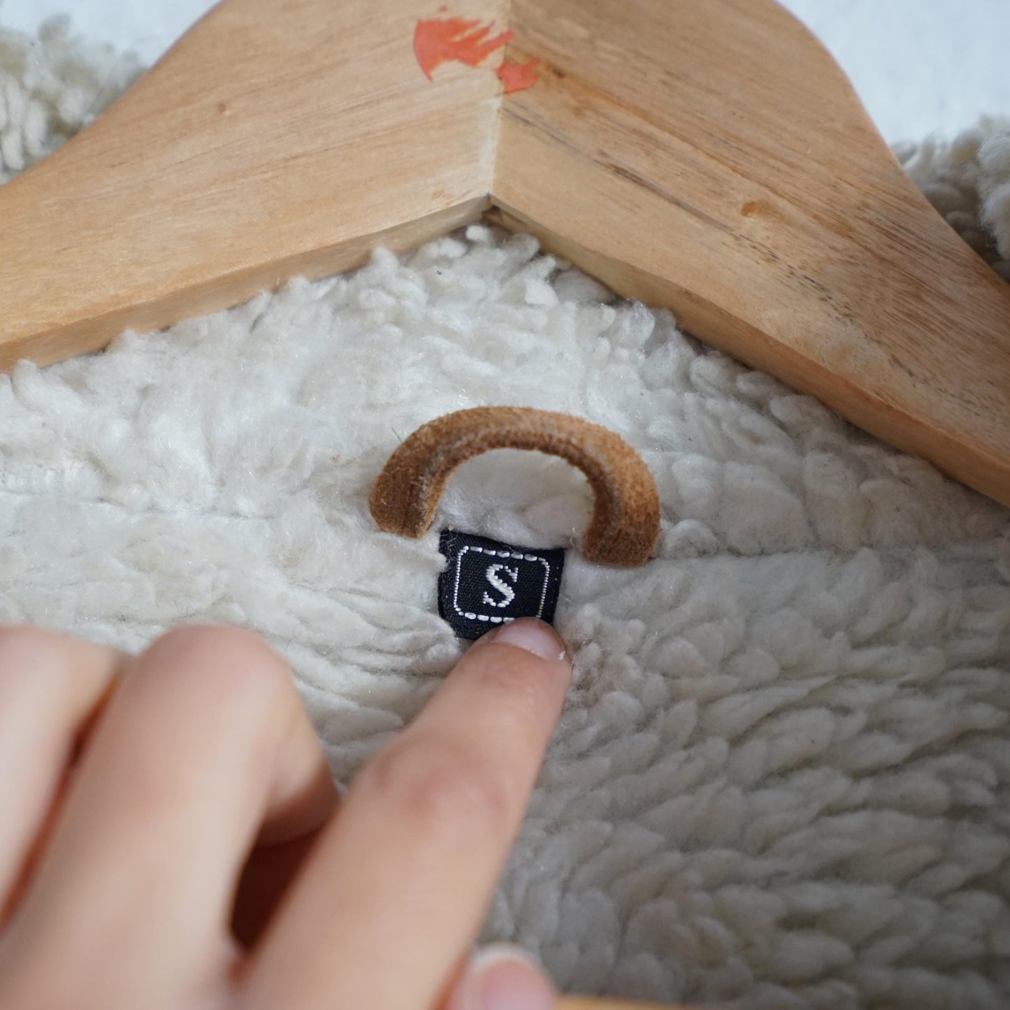 Vintage Suede Bomber Jacket Size S-M