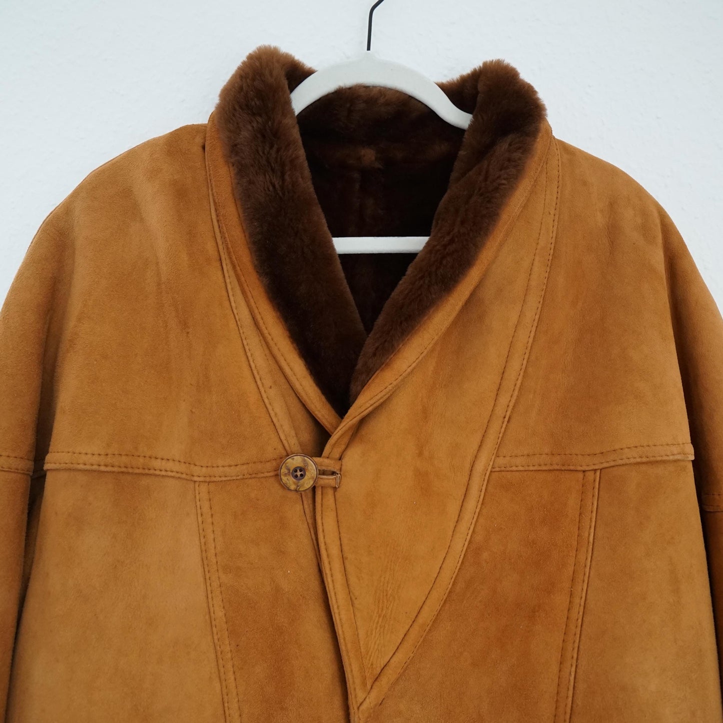 Vintage Shearling Coat Size L-XL