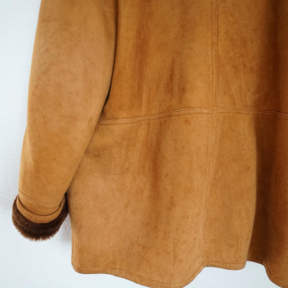 Vintage Shearling Coat Size L-XL