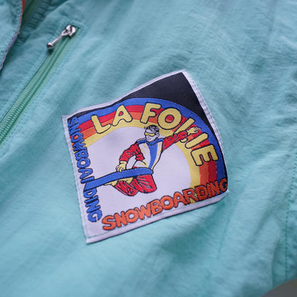 Vintage 80s Ski Suit pastel colors unisex