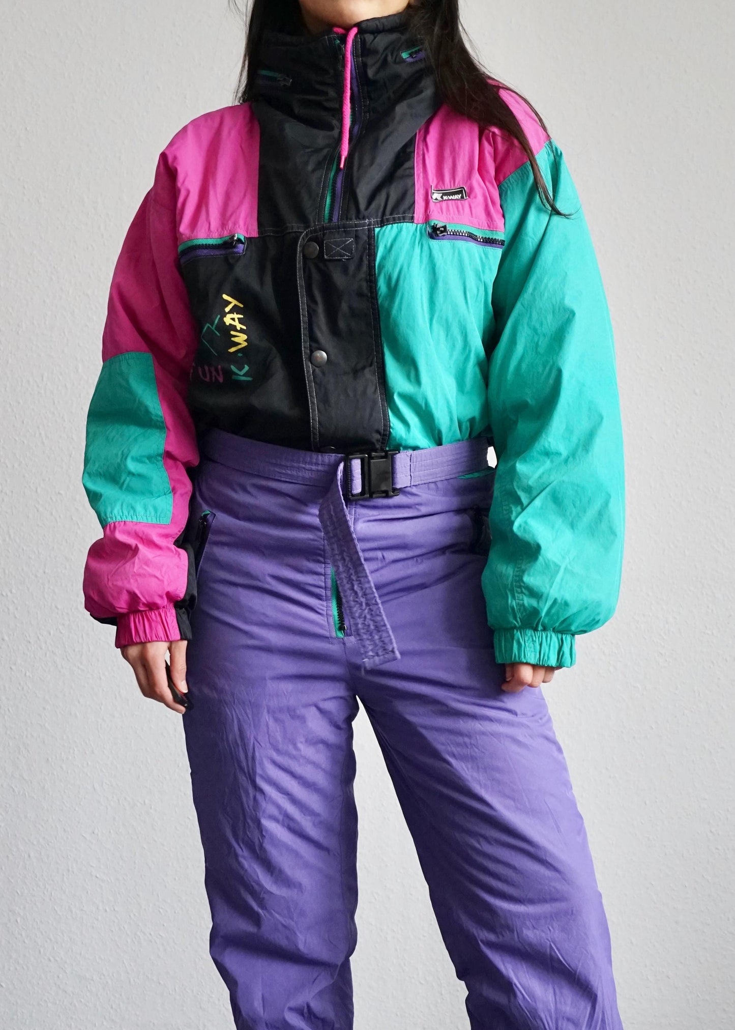 Vintage 80s ski suit size M