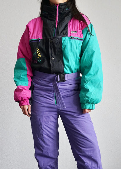 Vintage 80s ski suit size M