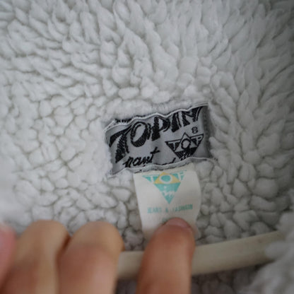 Vintage Teddy Denim jacket Size L-XL