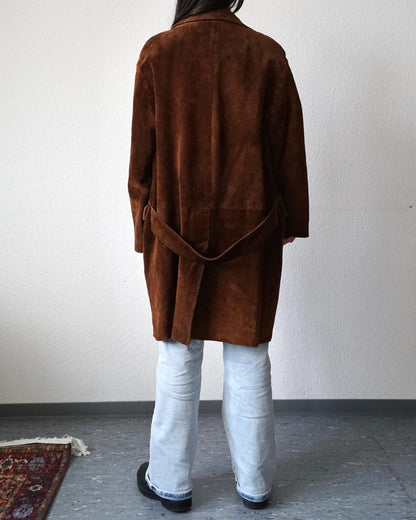 Vintage 70s suede coat size L