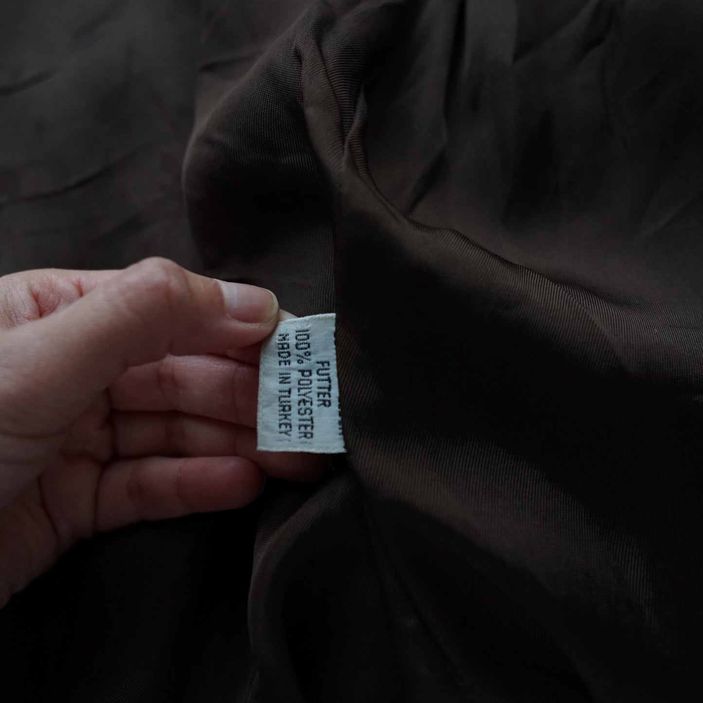 Vintage 70s suede coat size L