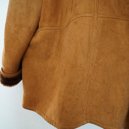 Vintage Shearling Coat Size L-XL