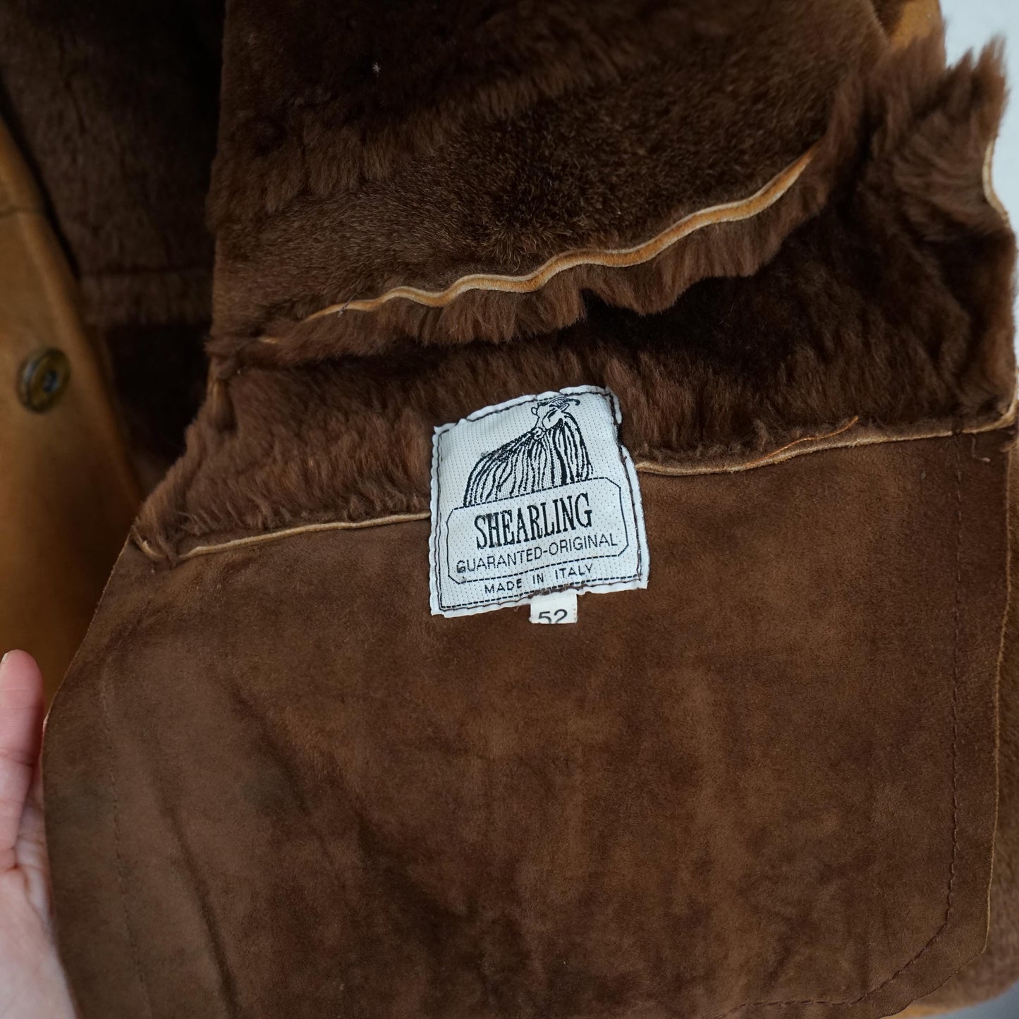 Vintage Shearling Coat Size L-XL