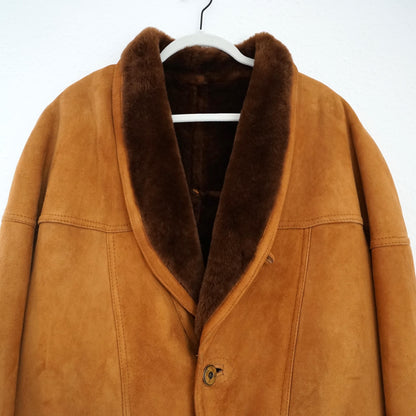 Vintage Shearling Coat Size L-XL