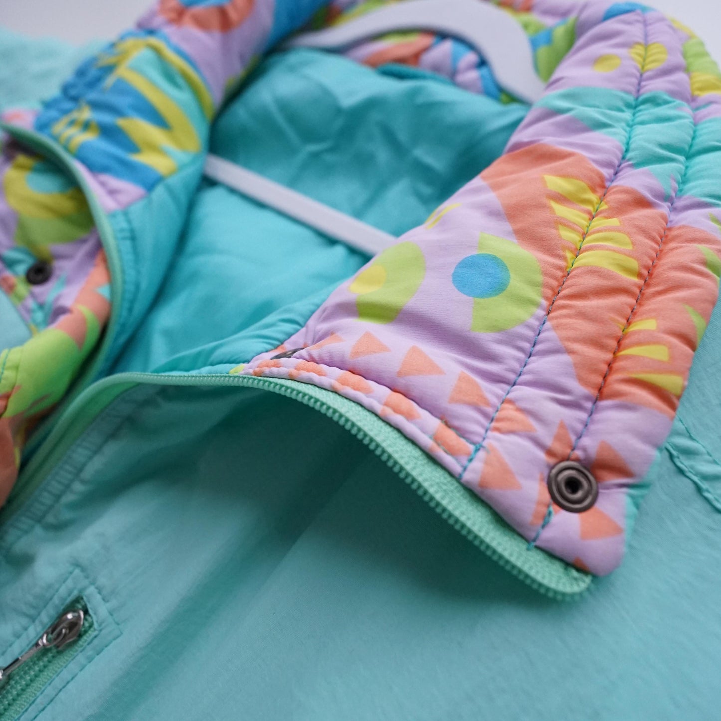 Vintage 80s Ski Suit pastel colors unisex