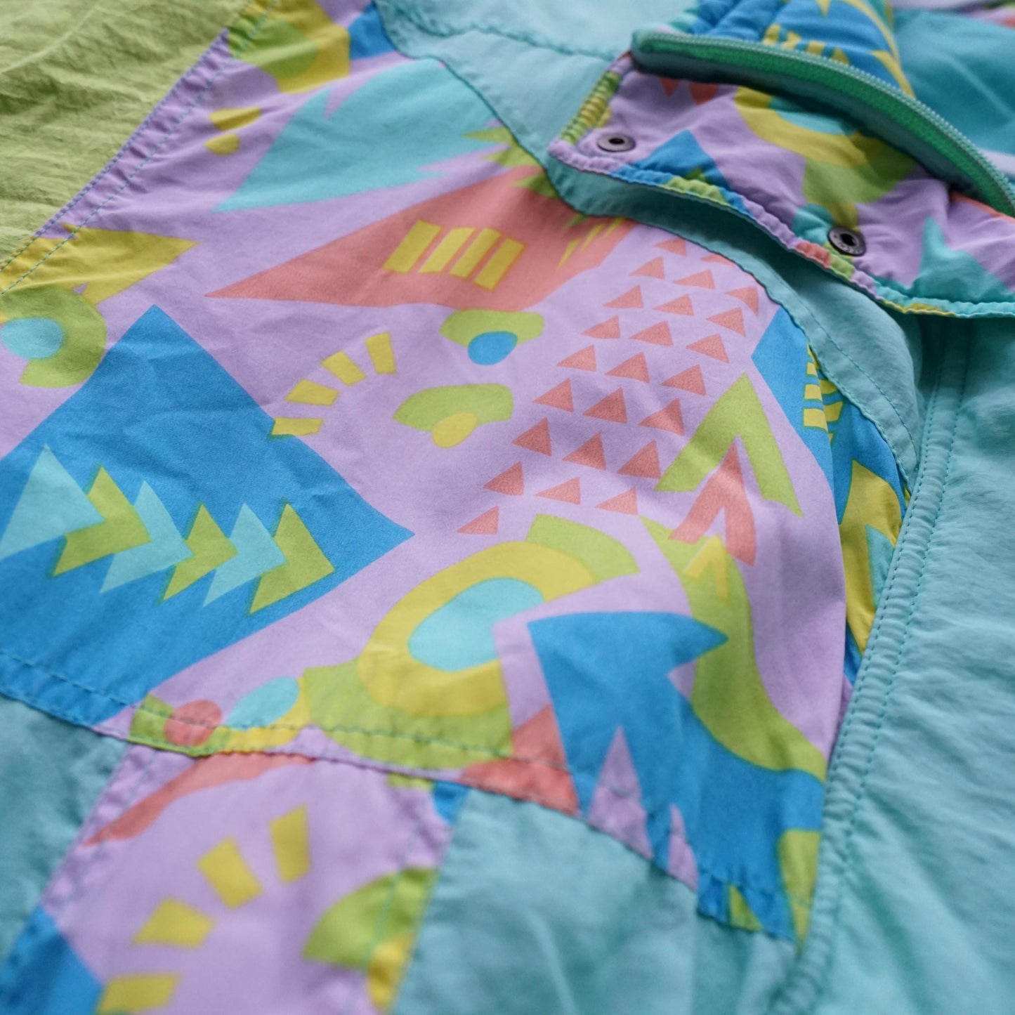 Vintage 80s Ski Suit pastel colors unisex