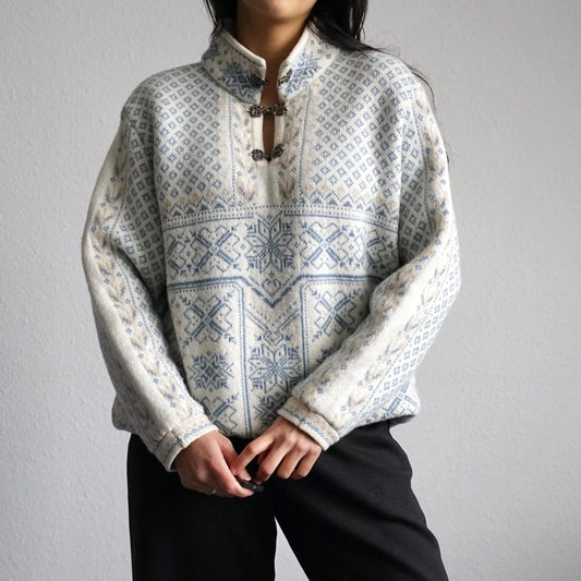 Vintage Norwegian Pullover Size M