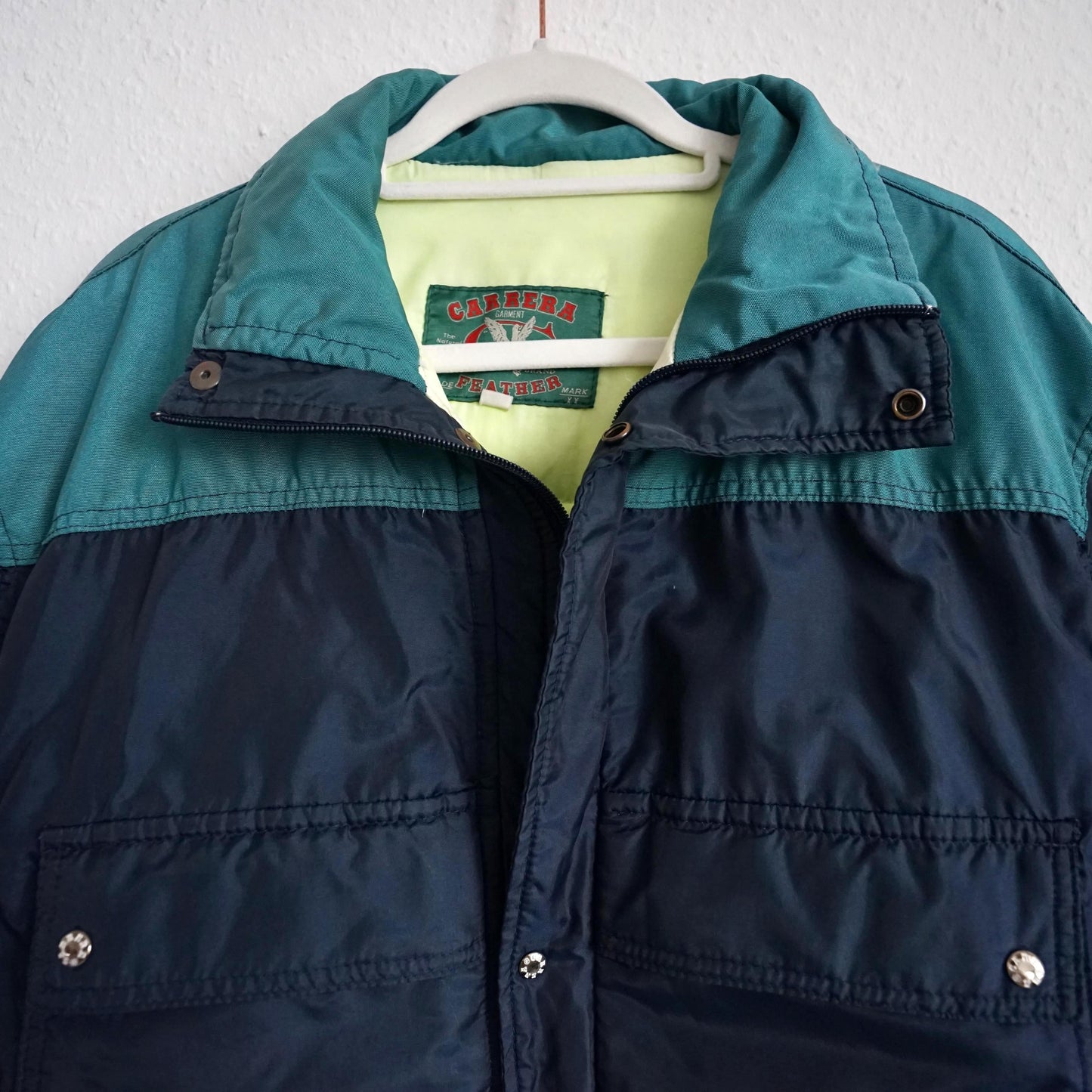 Vintage Down Jacket Size M Carrera