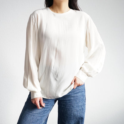 Vintage silk blouse size M-L