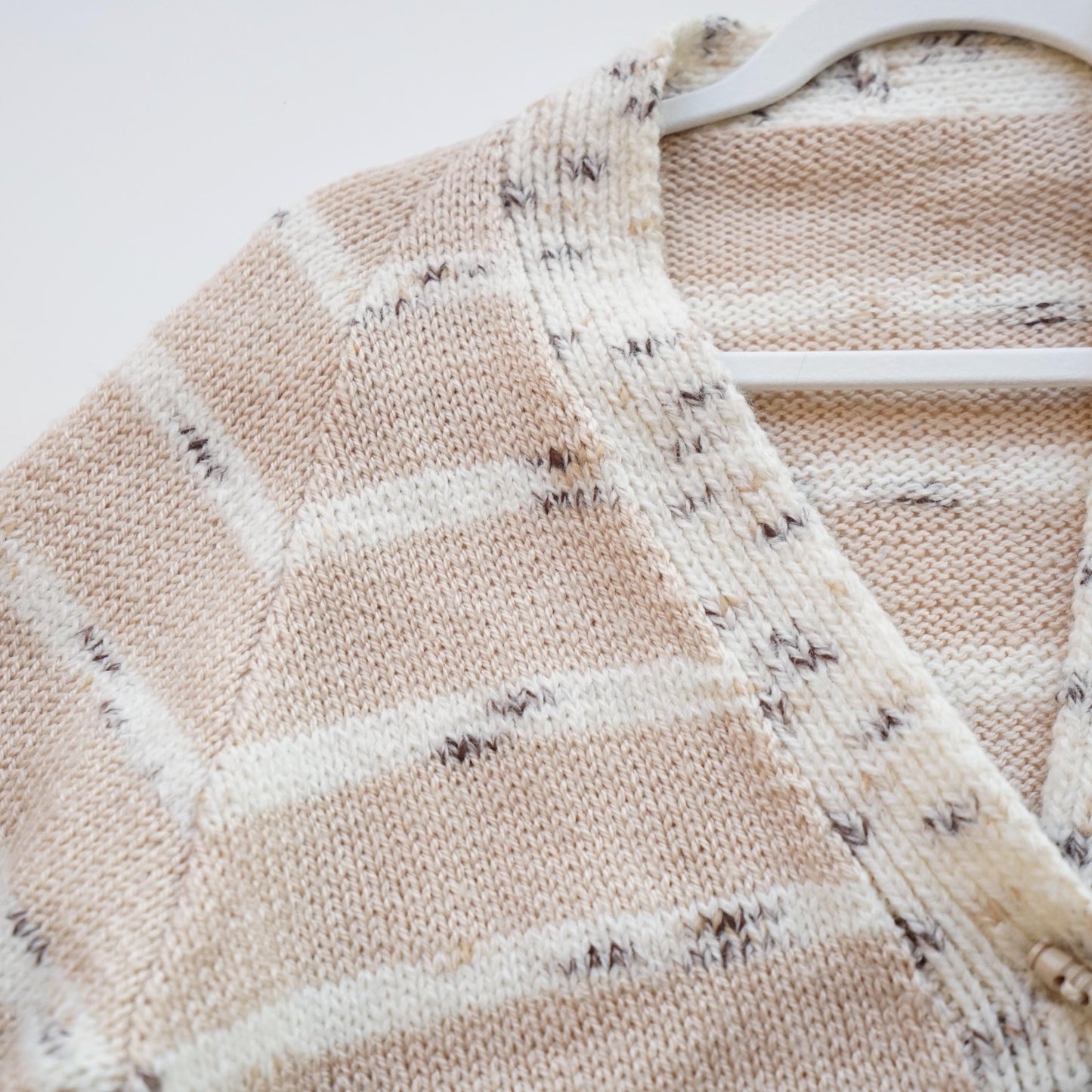 Vintage 90s Cardigan size S beige