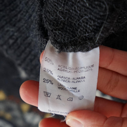 Vintage 90s Pullover Size M wool alcapa