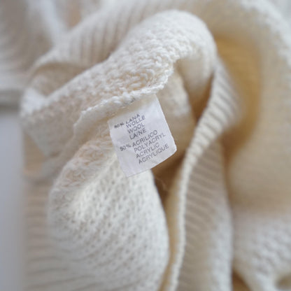 Vintage 90s Pullover Size L-XL cream