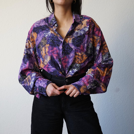 Vintage 80s Shirt men size M