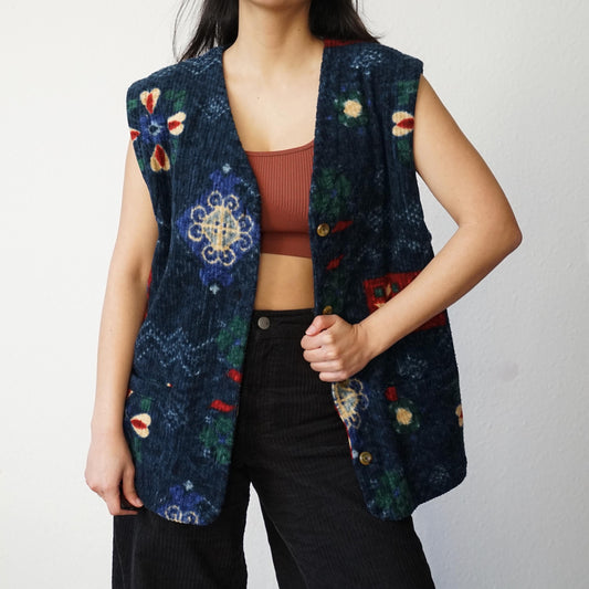 Vintage Corduroy Vest Size XL