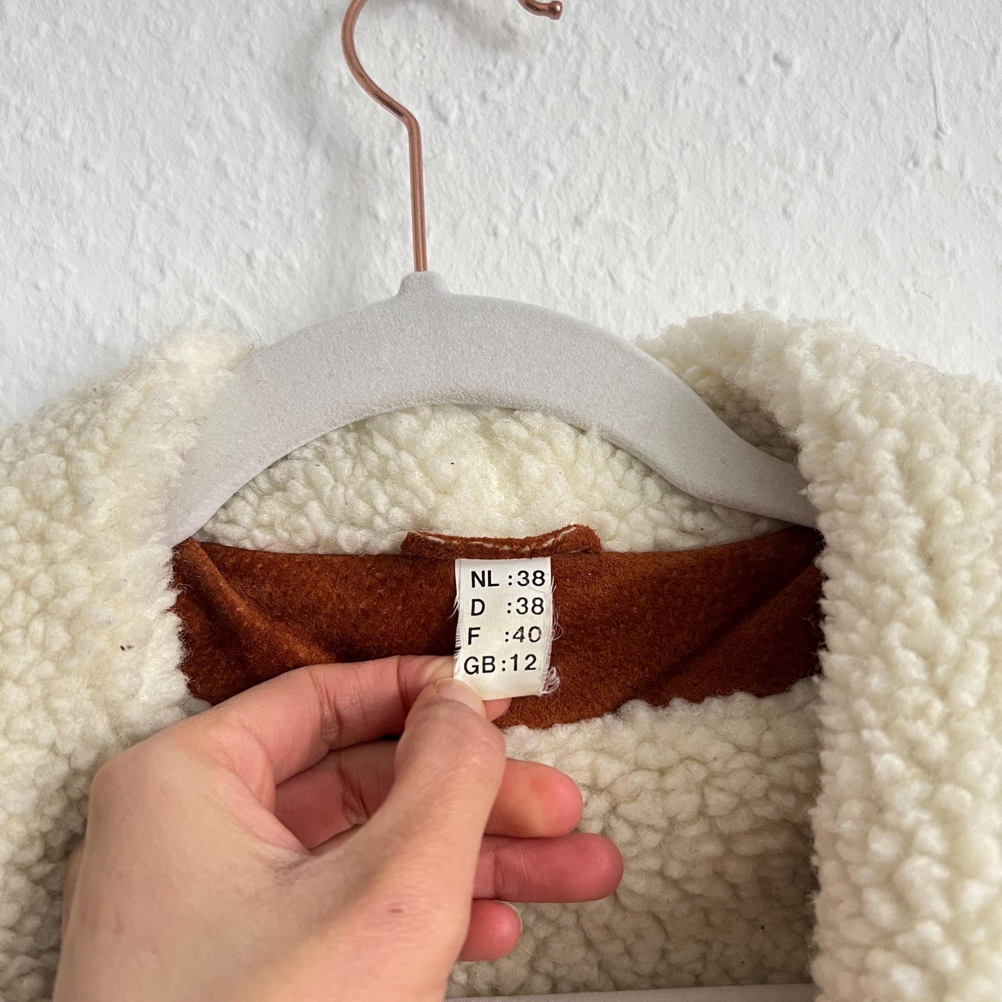 Vintage Leather Bomber Jacket men Size M