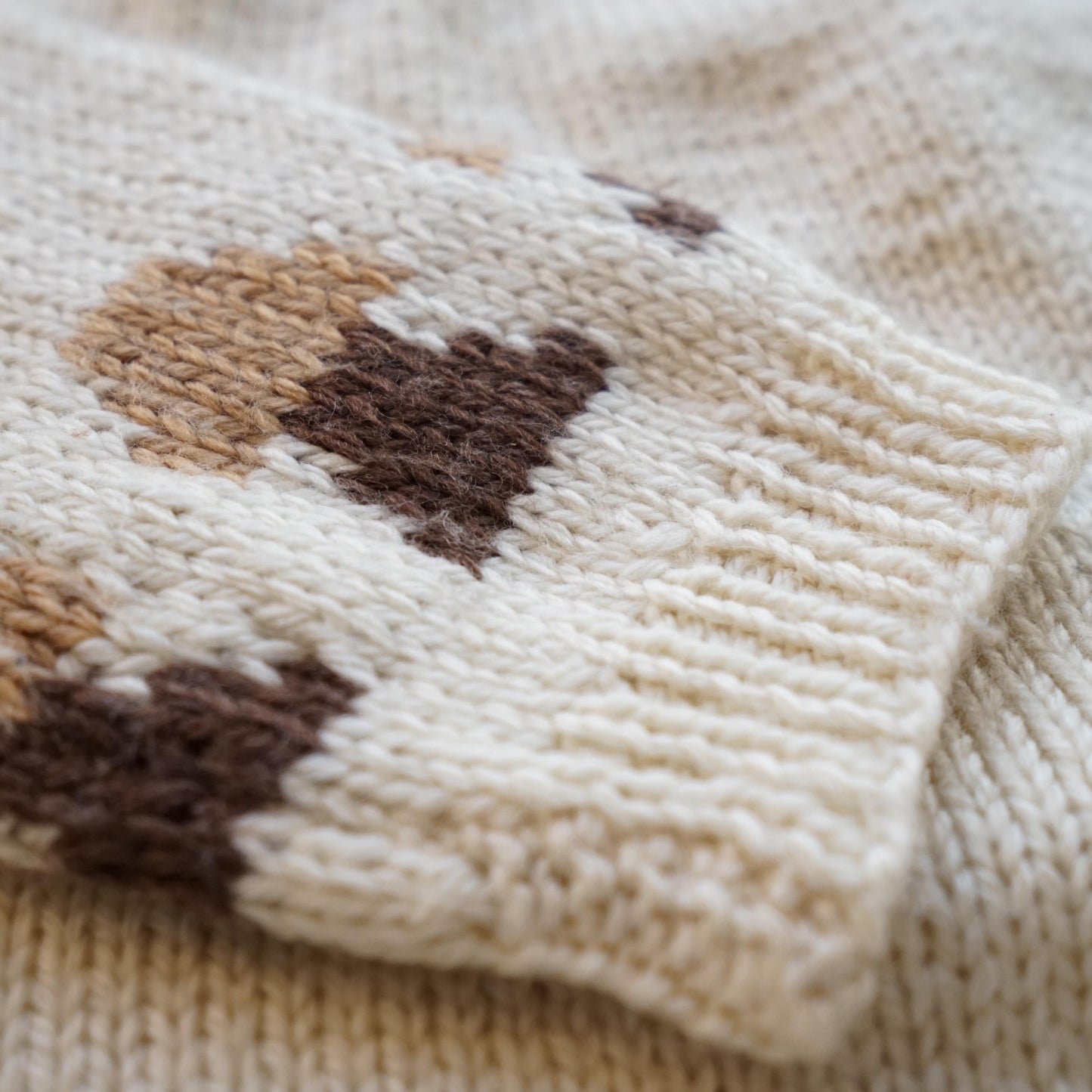 Vintage 90s Pullover Size S-M handmade