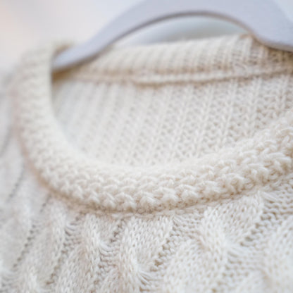 Vintage 90s Pullover Size L-XL cream