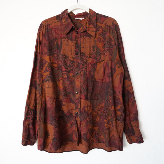 Vintage 80s Shirt men size XL