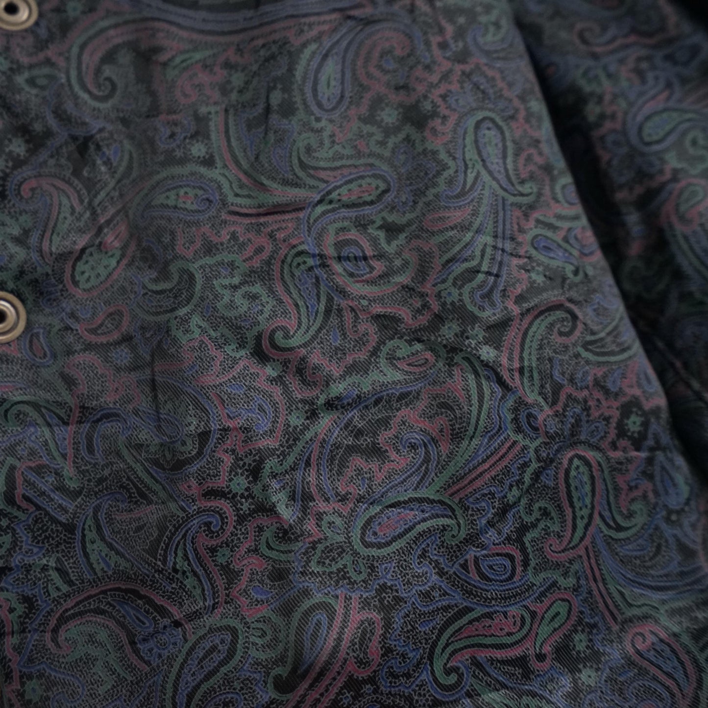 Vintage leather Vest men Size S-M