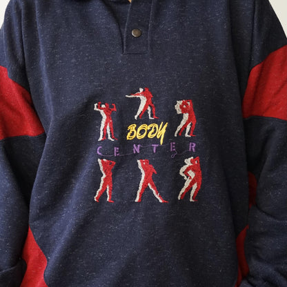 Vintage 90s Sweatshirt Size M embroidered