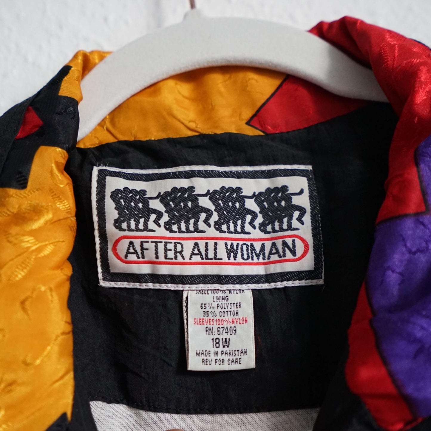 Vintage 80s Bomber Jacket Size L-XL