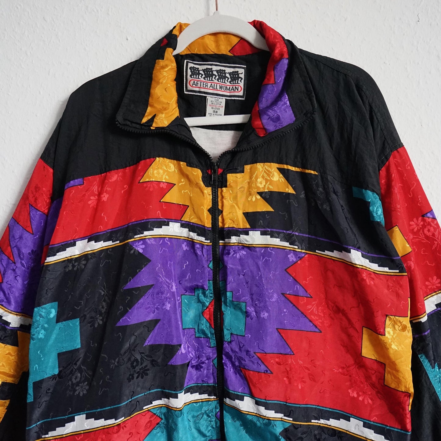 Vintage 80s Bomber Jacket Size L-XL