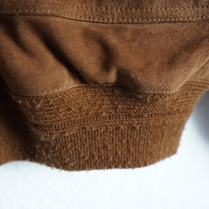 Vintage 70s suede jacket men size M-L