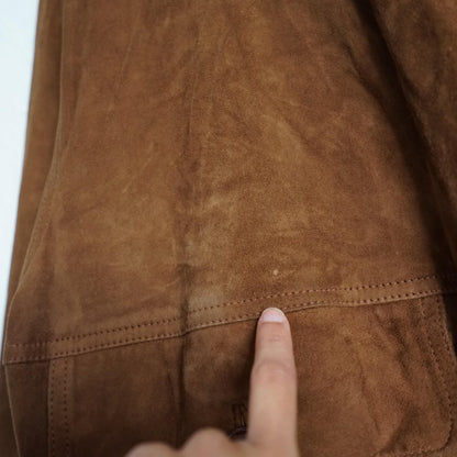 Vintage 70s suede jacket men size M-L
