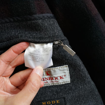 Vintage wool Coat men size S