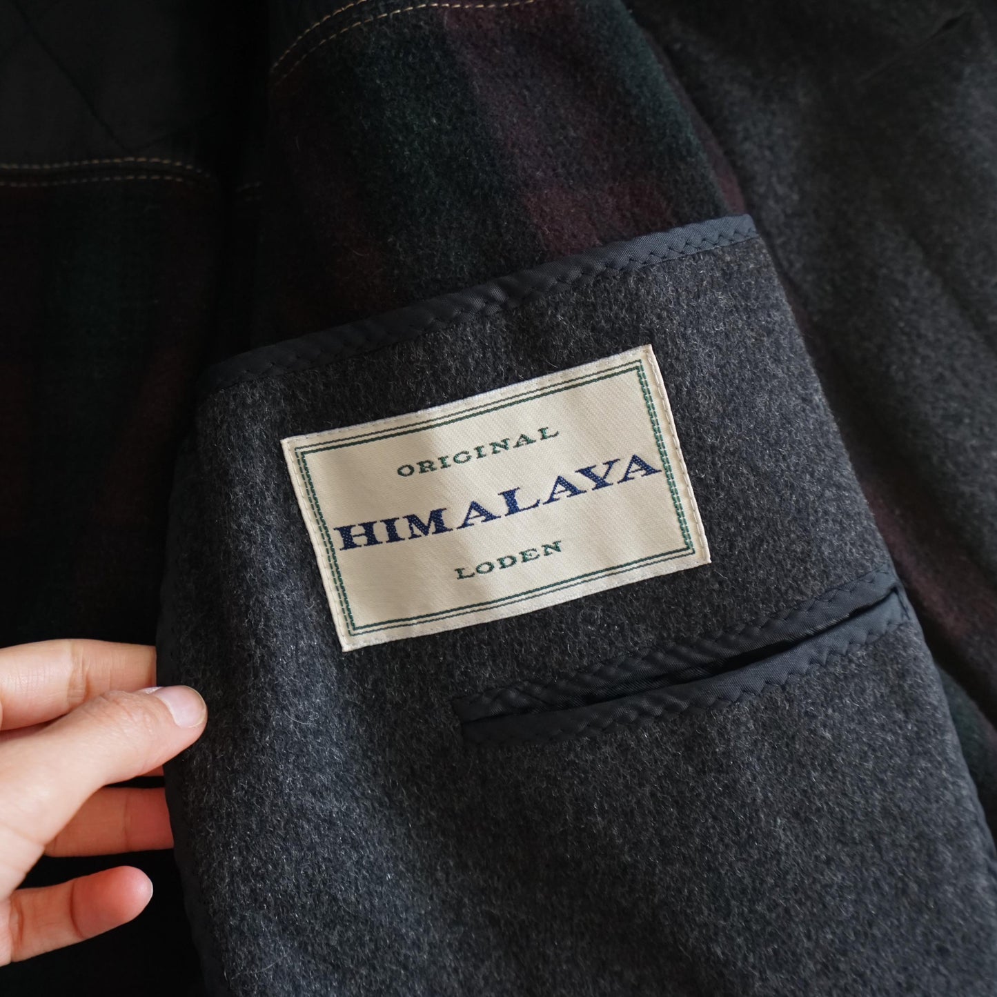 Vintage wool Coat men size S