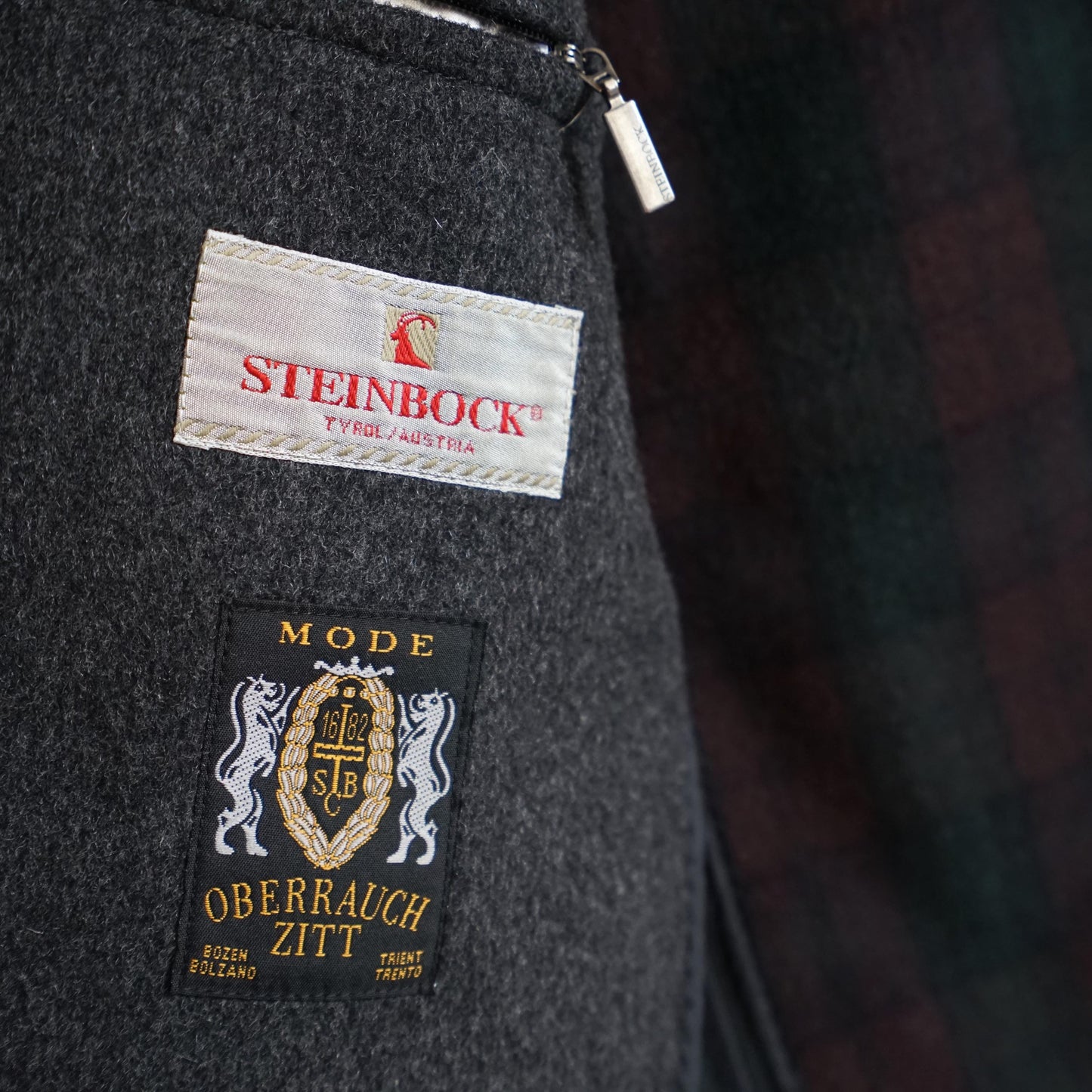 Vintage wool Coat men size S