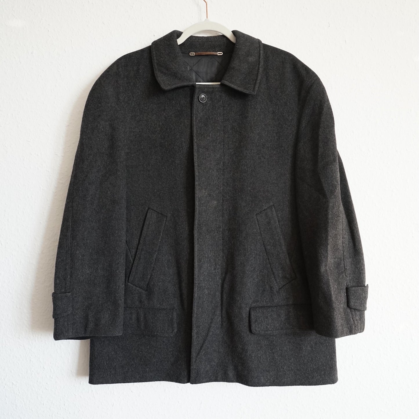 Vintage wool Coat men size S