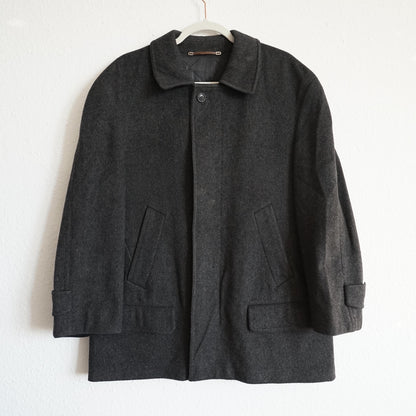 Vintage wool Coat men size S