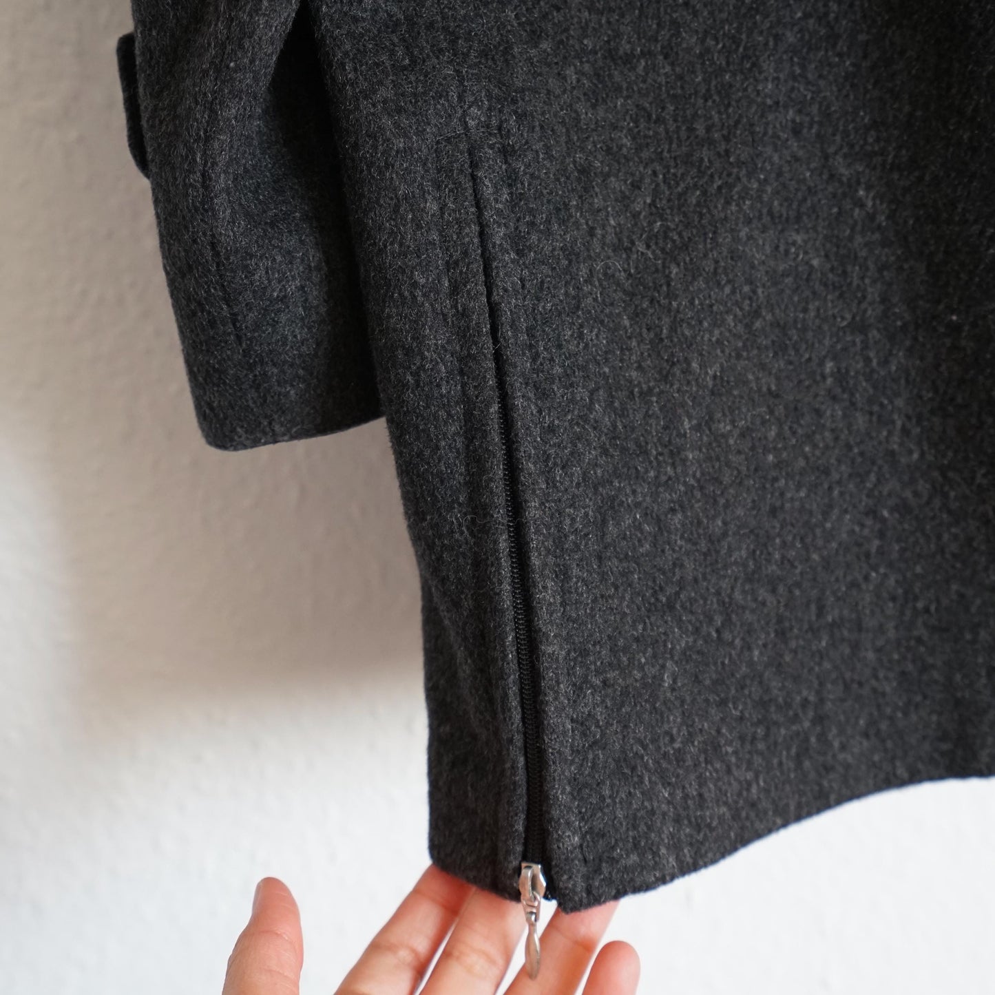 Vintage wool Coat men size S