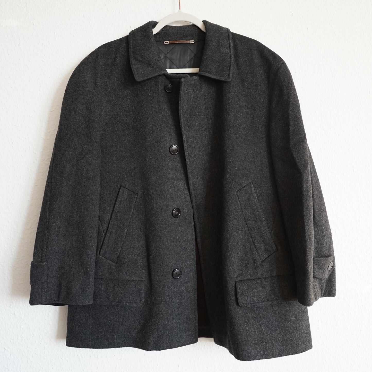 Vintage wool Coat men size S