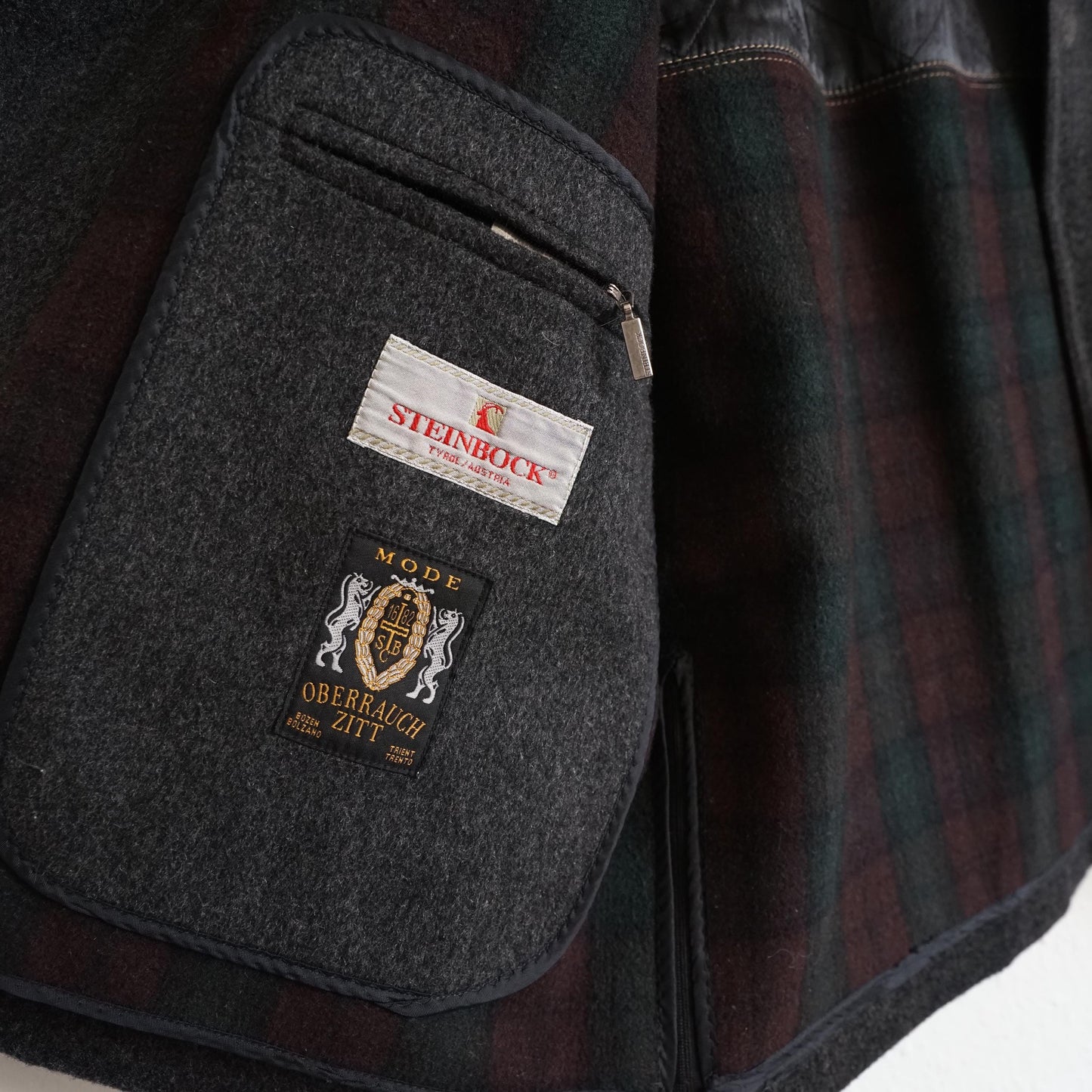 Vintage wool Coat men size S