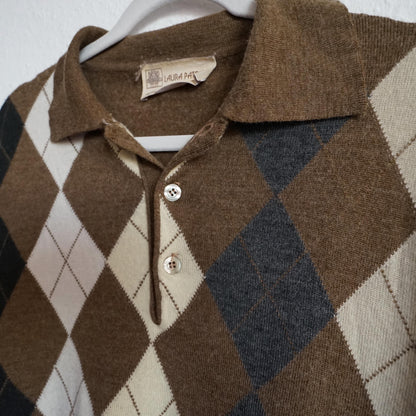 Vintage grandpa Pullover men size L