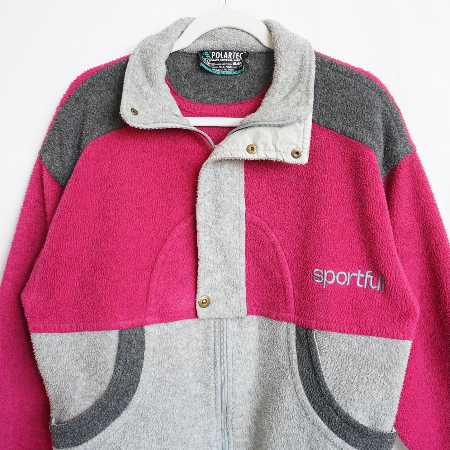 Vintage 80s Fleece Pullover size M