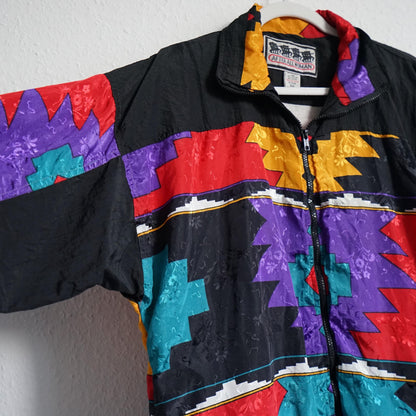 Vintage 80s Bomber Jacket Size L-XL