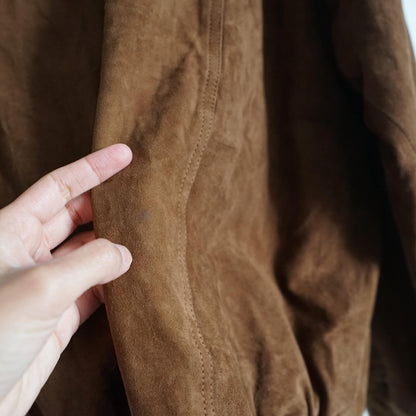 Vintage 70s suede jacket men size M-L